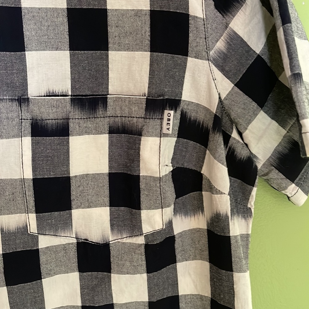 Obey Plaid Shirt View 3